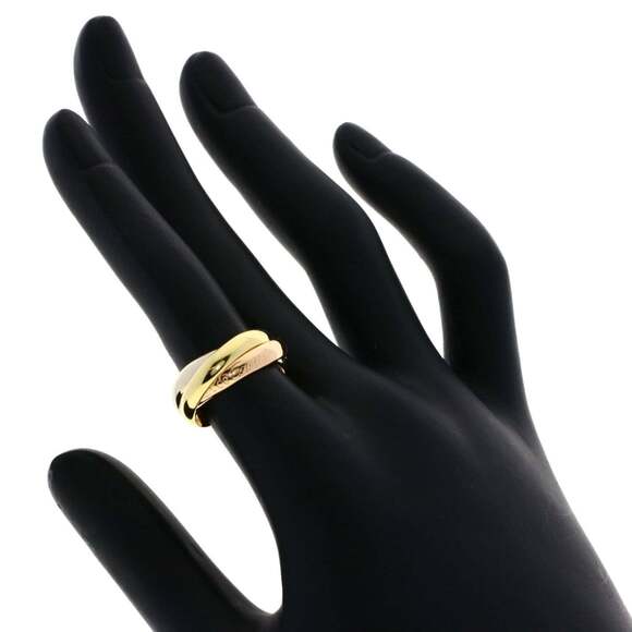 CARTIER 18k Pink Trinity Ring #49 - Picture 4 of 8